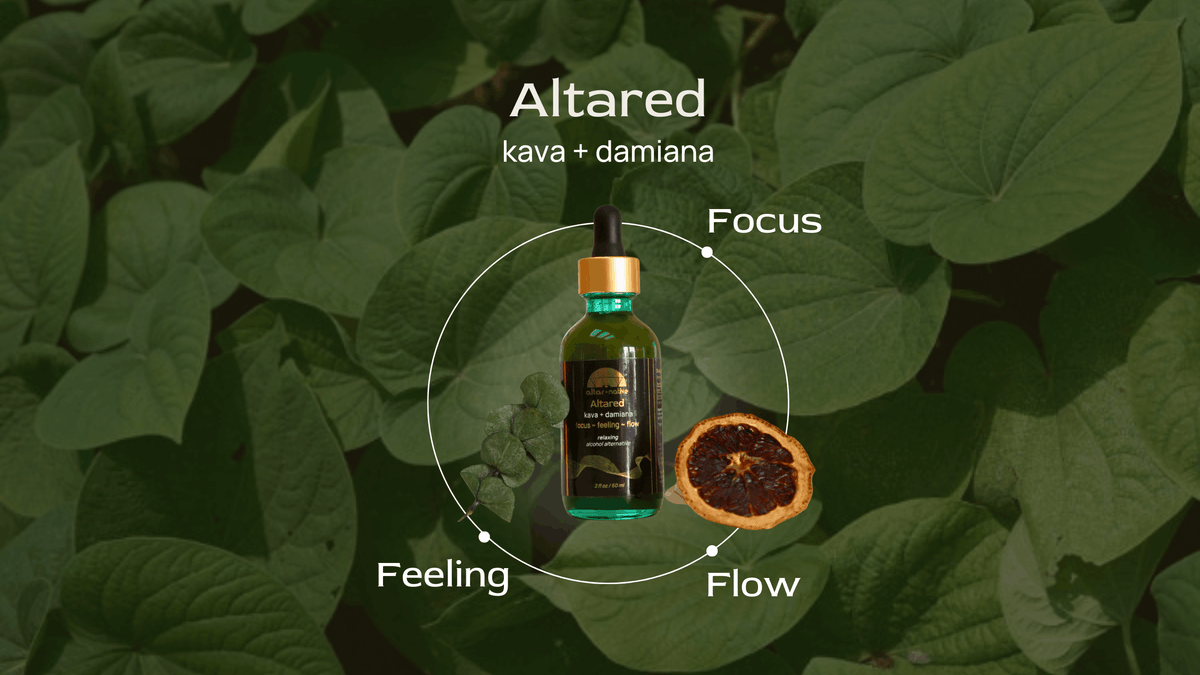 Altared ✦ Kava + Damiana Tincture