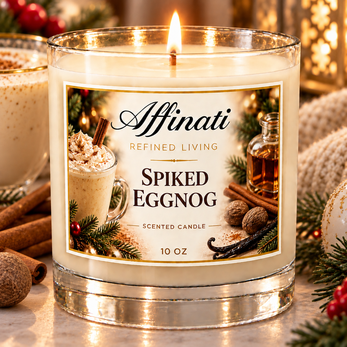 Spiked Eggnog Original Candle