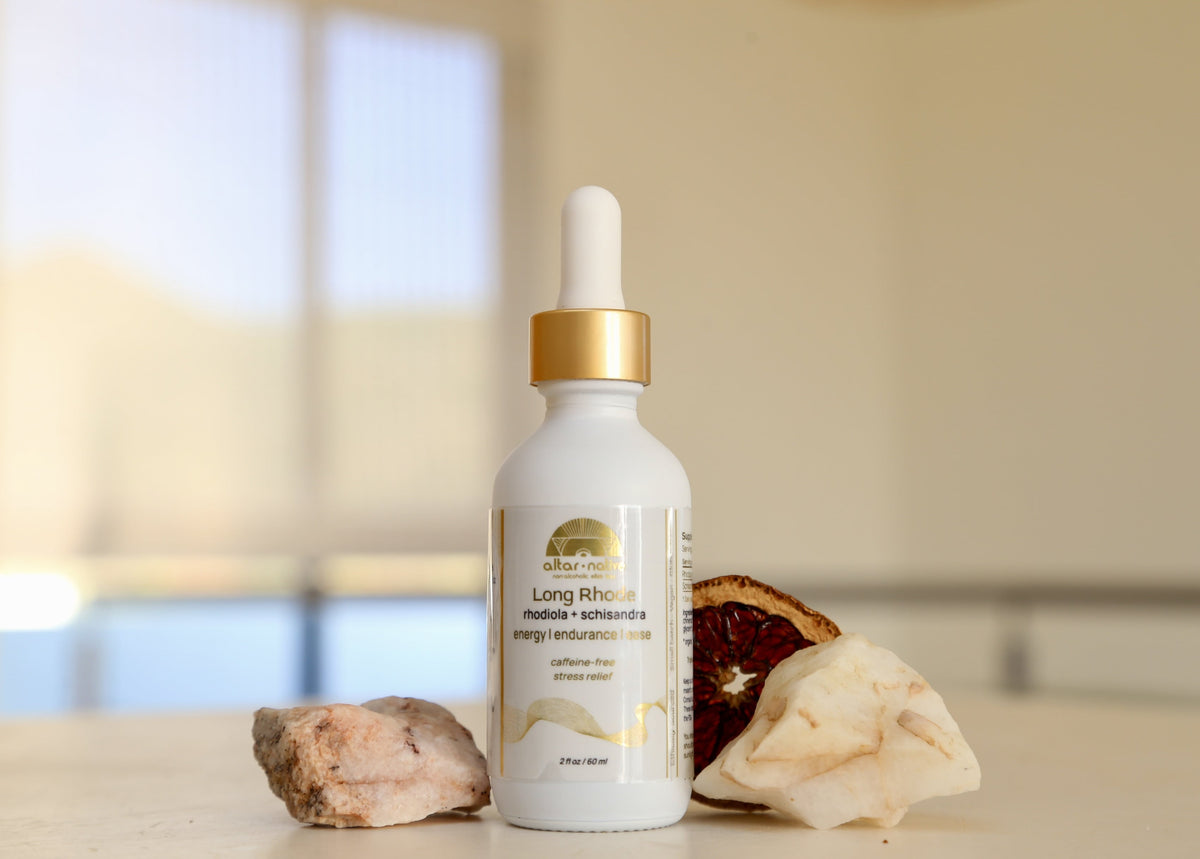 Long Rhode ⟡ Rhodiola + Schisandra Adaptogen Drops