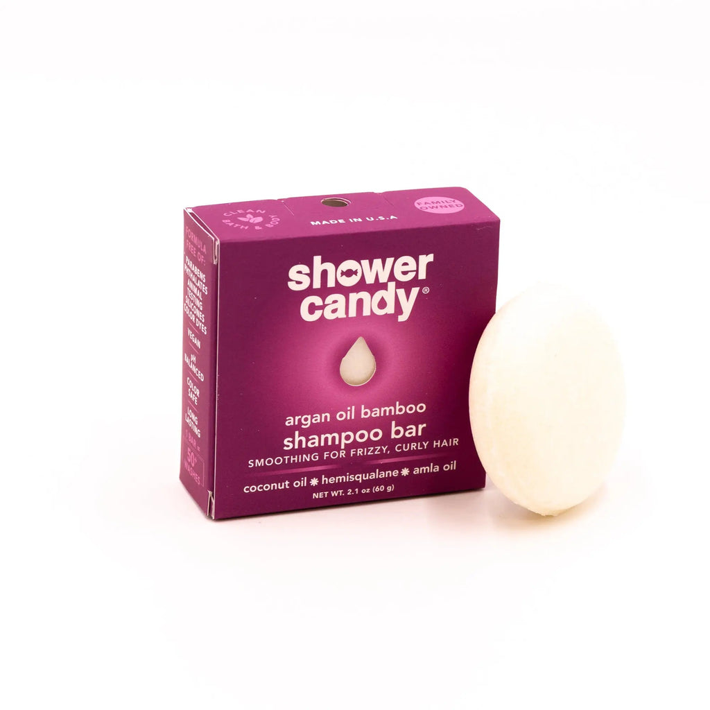 Argan Oil Bamboo Shampoo Bar for Curly Hair
