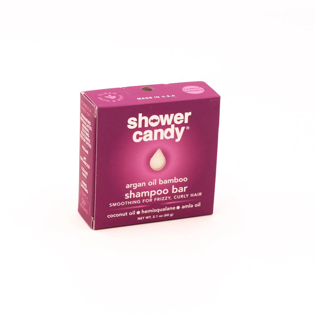 Argan Oil Bamboo Shampoo Bar for Curly Hair